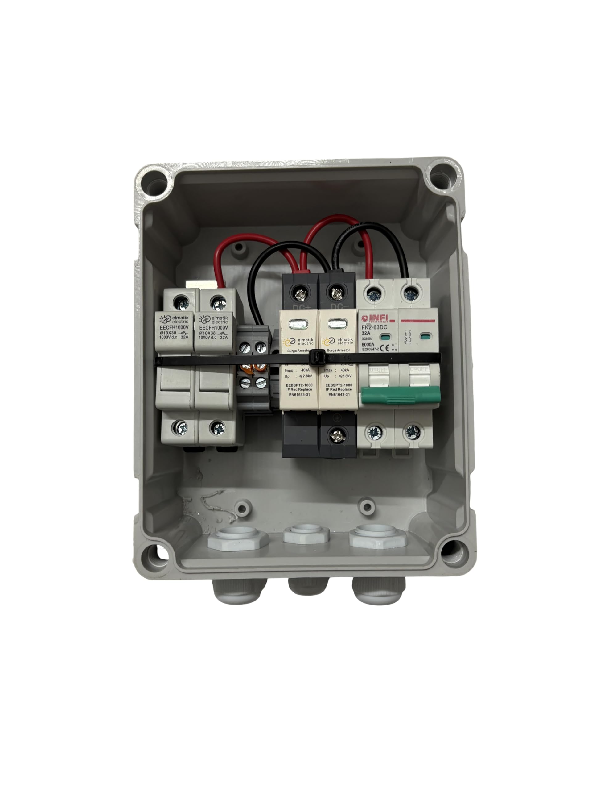 Array junction box, view 4