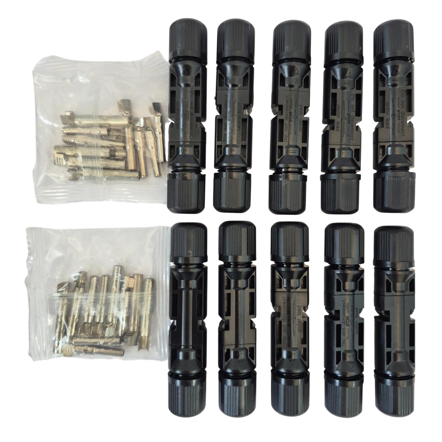 MC4 solar connector pair