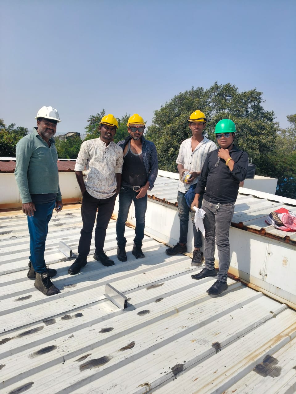 Suryaday's EPC and O&M crew on site